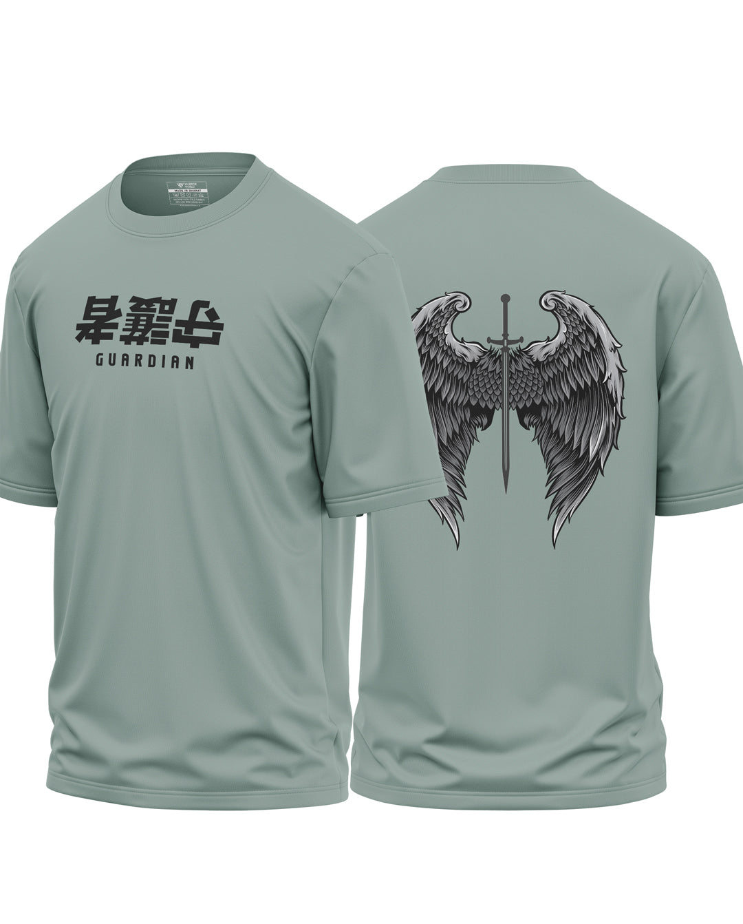 Guardian Wing Cotton Oversized T-Shirt