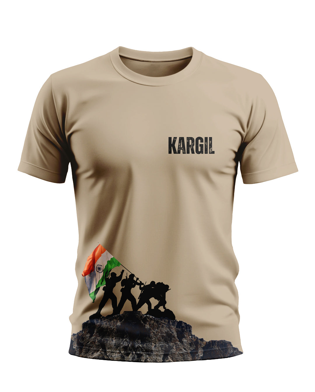 Designer Kargil Soft Cotton T-shirt
