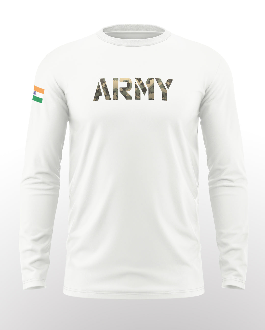 Army Cotton Full Sleeve T-shirt