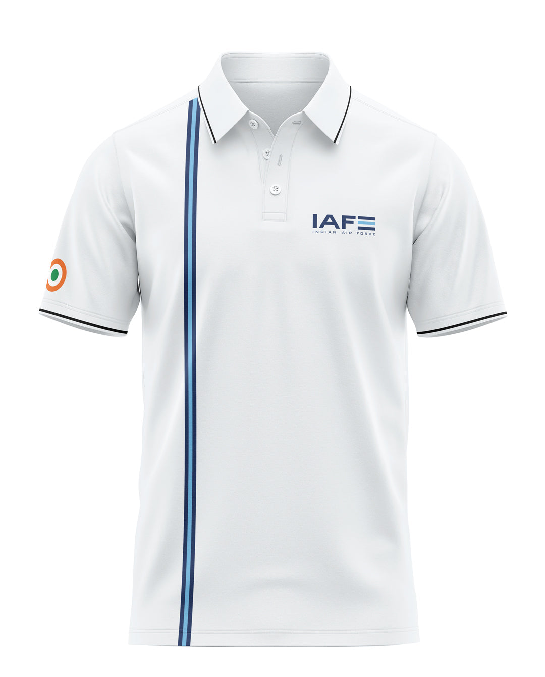 IAF Stripe Prime Polo T-Shirt