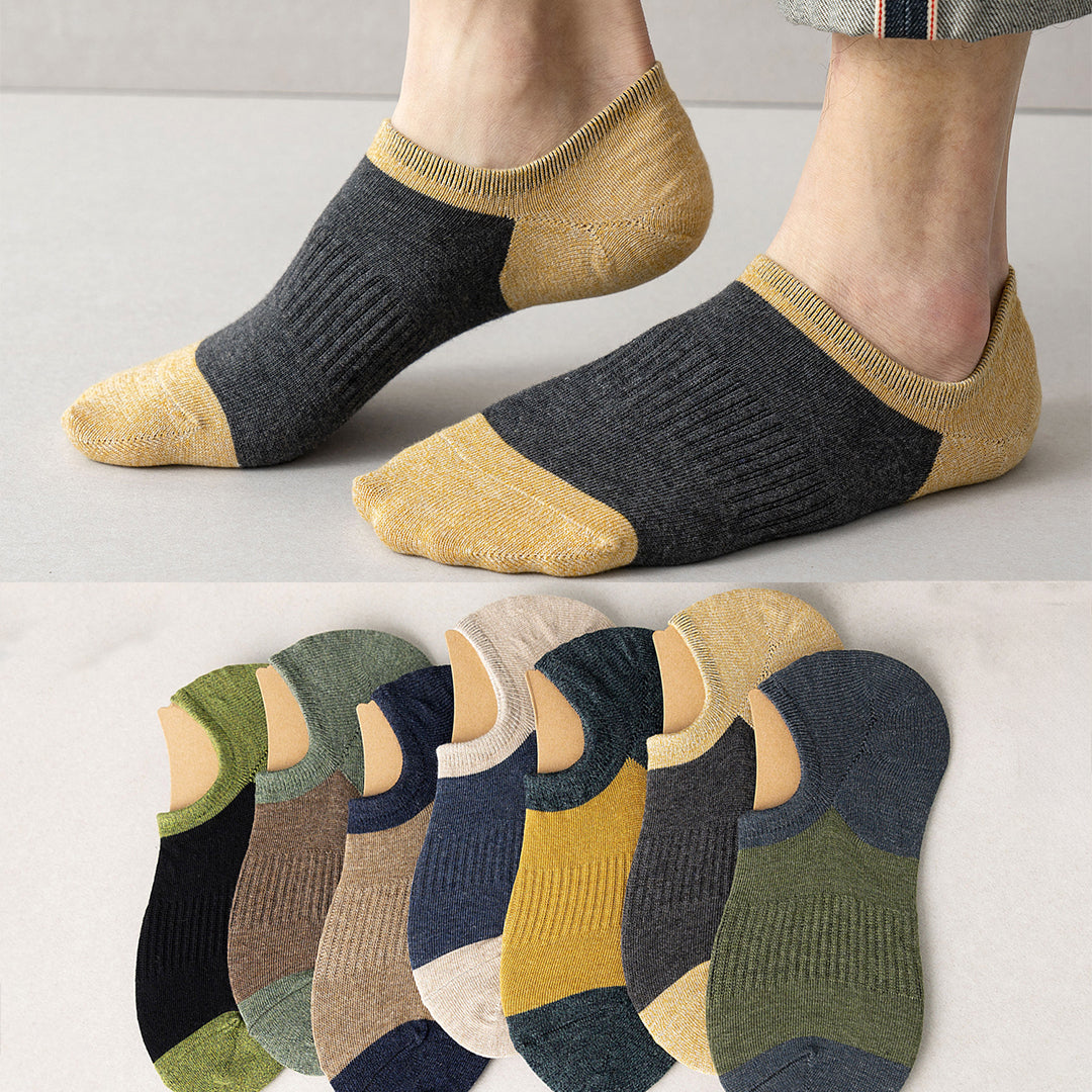 7-Pair Multi-colours Breathable Socks Combo