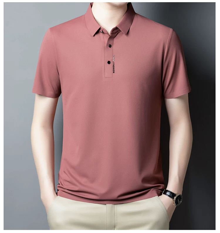 Eclipsed Grid Polo T-Shirt