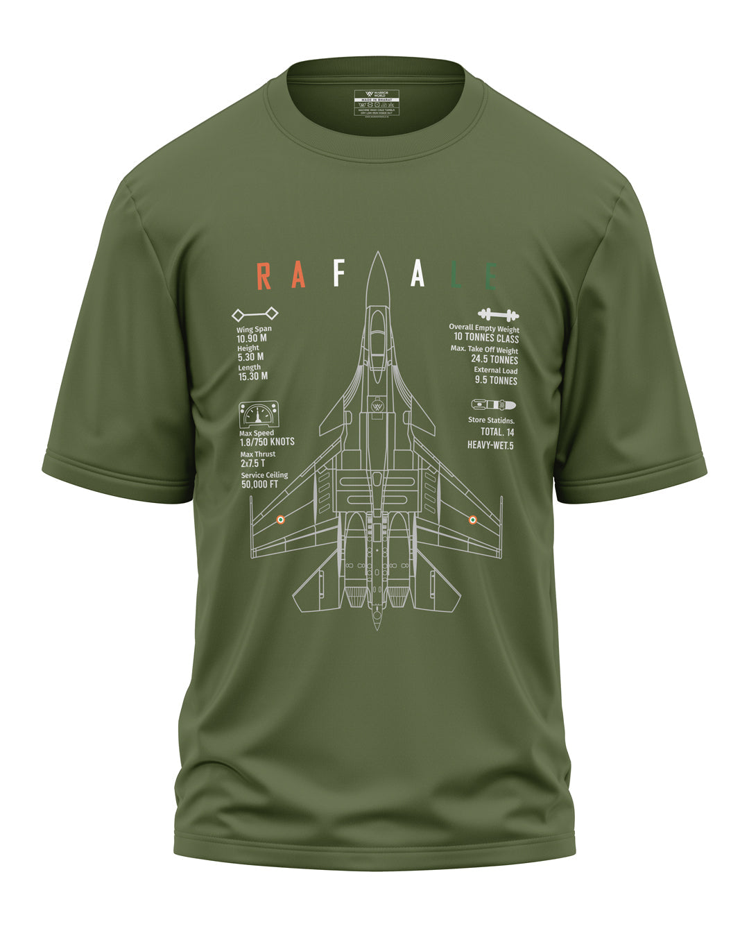 Designer Rafale Style Cotton Oversized T-shirt