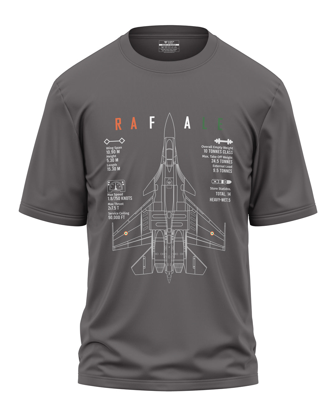 Designer Rafale Style Cotton Oversized T-shirt