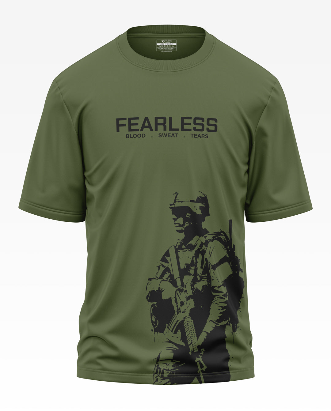 Fearless Premium Cotton Oversized T-Shirt