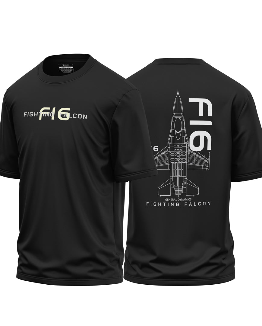 Fighting Falcon Premium Cotton Oversized T-shirt
