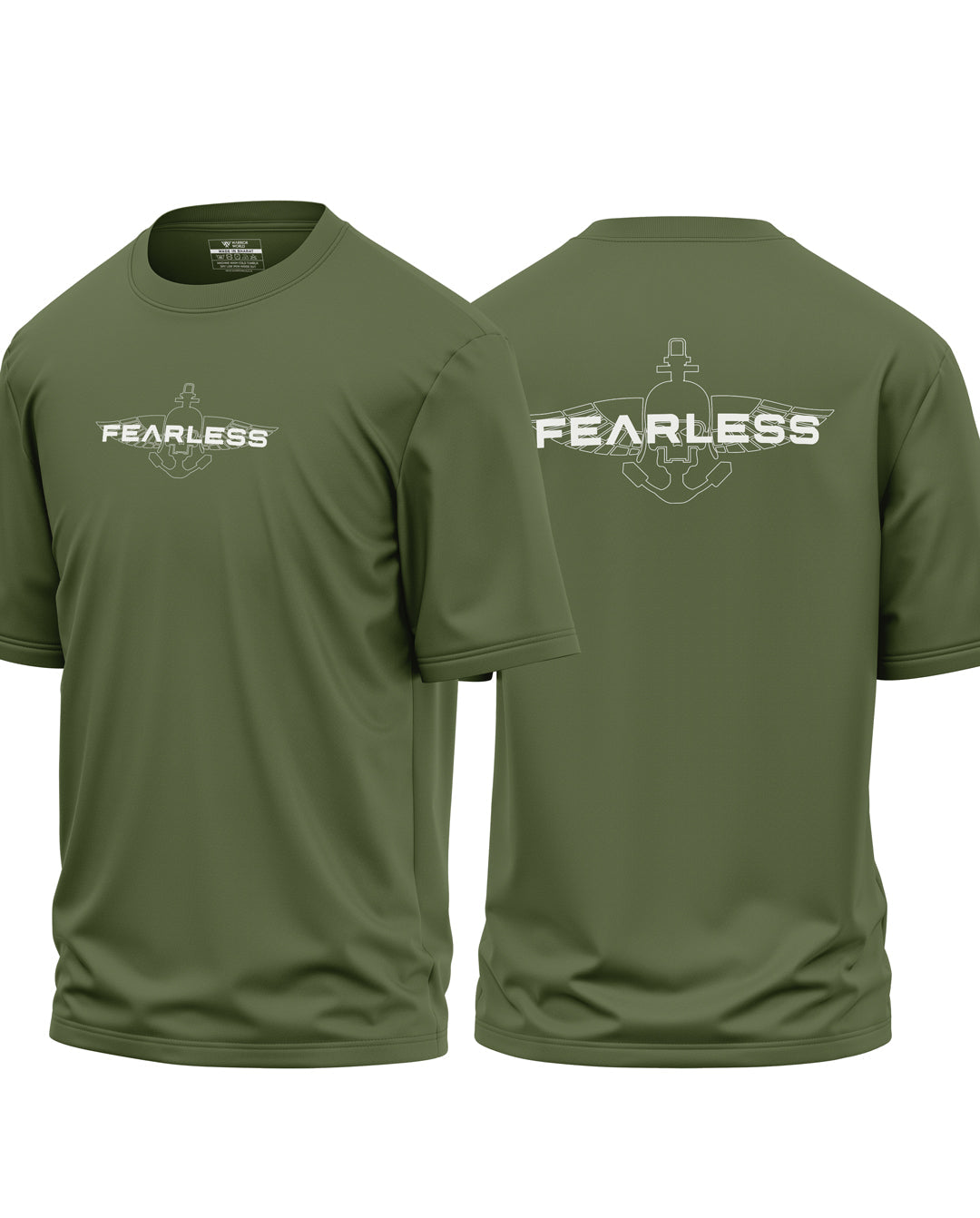 Fearless Premium Cotton Oversized T-Shirt