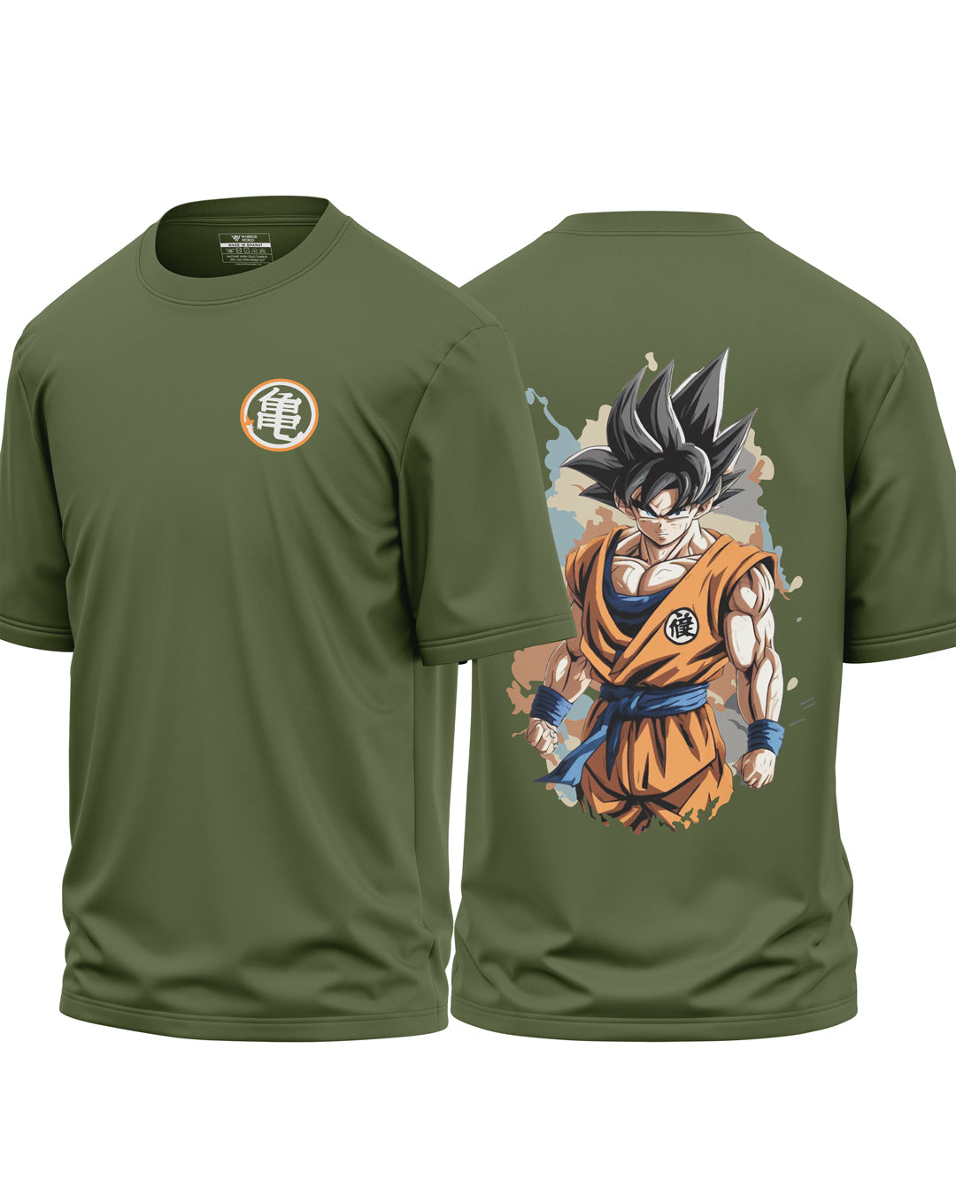 Dragon Warrior Goku Cotton Oversized T-shirt