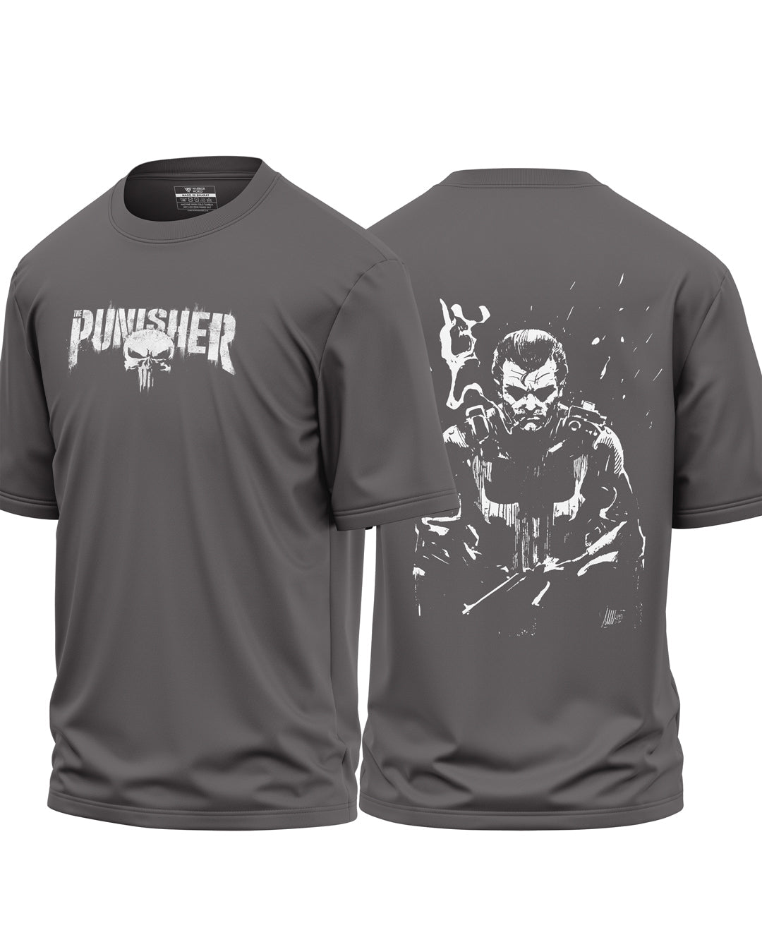 The Punisher Cotton Oversized T-shirt