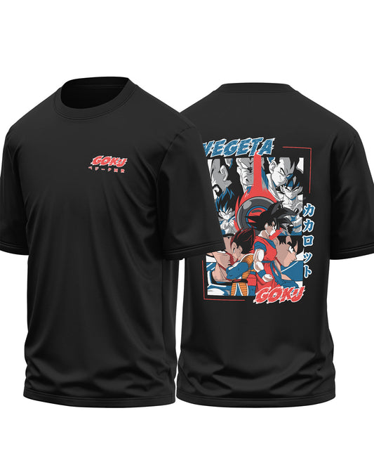 Goku Vegeta Cotton Oversized T-shirt