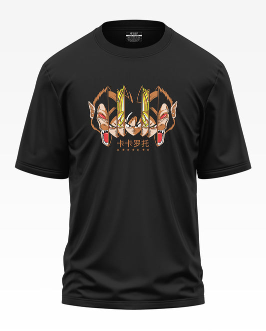 Goku and Monky Cotton Oversized T-shirt