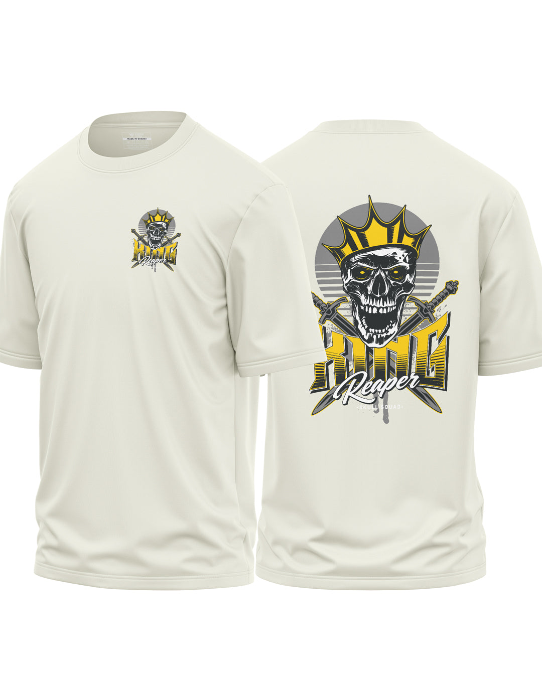 King Skull Squad Cotton Oversized T-shirt