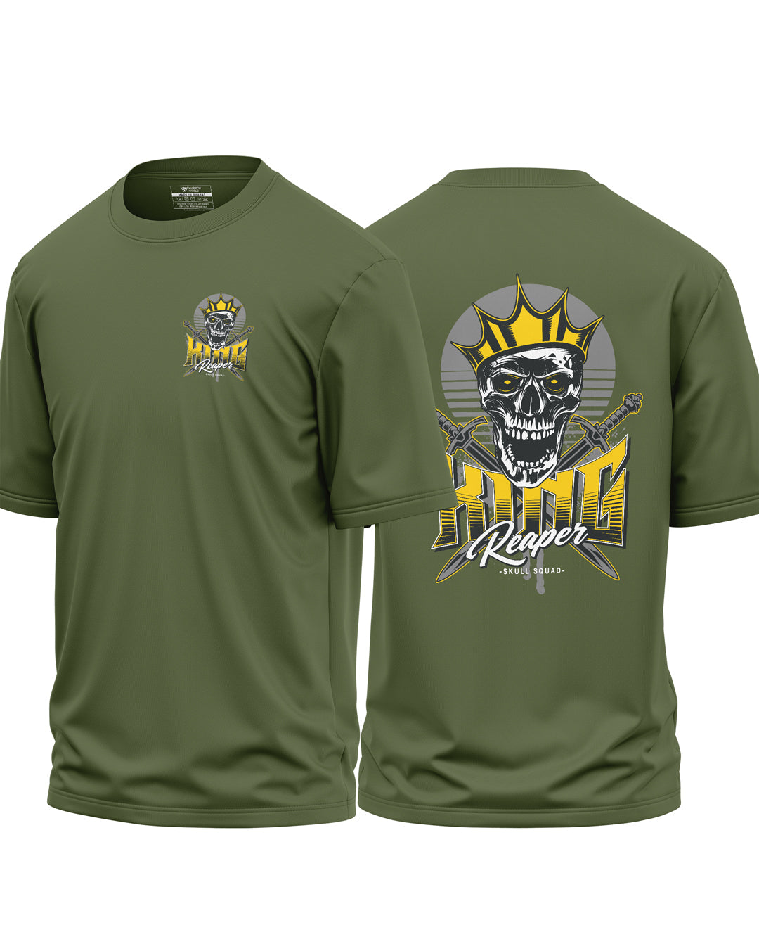 King Skull Squad Cotton Oversized T-shirt