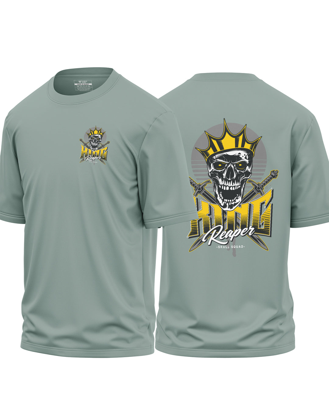 King Skull Squad Cotton Oversized T-shirt