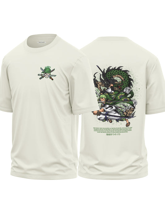 Zoro The Pirate Hunter Cotton Oversized T-shirt