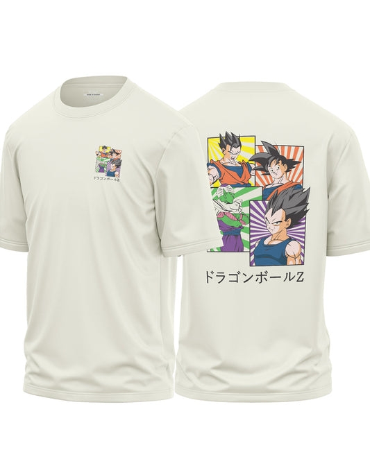 Dragon Ball Gang Cotton Oversized T-shirt