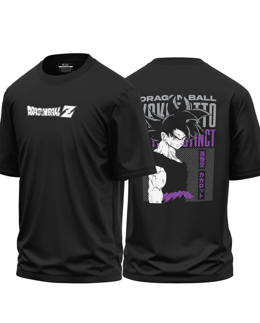 Dragon ballz Cotton Oversized T-shirt