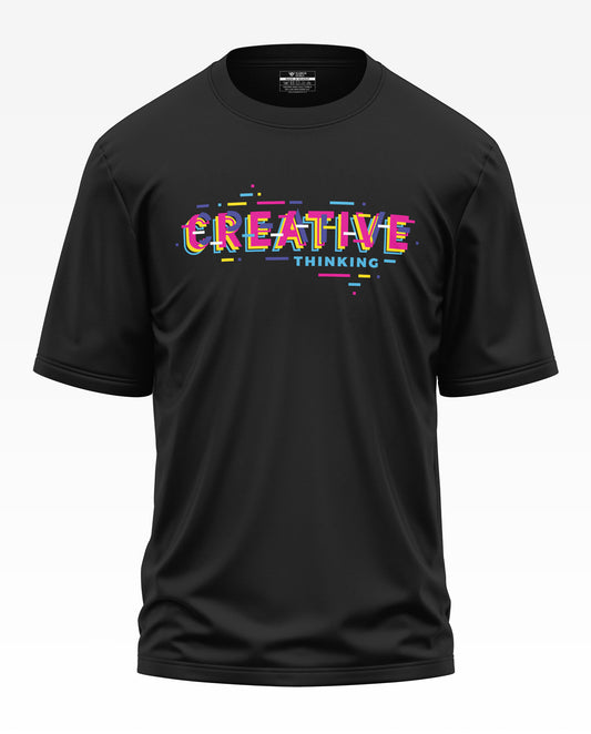 Creative Thinking Cotton Oversized T-Shirt