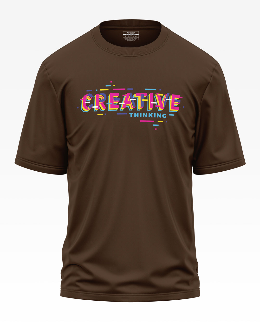 Creative Thinking Cotton Oversized T-Shirt