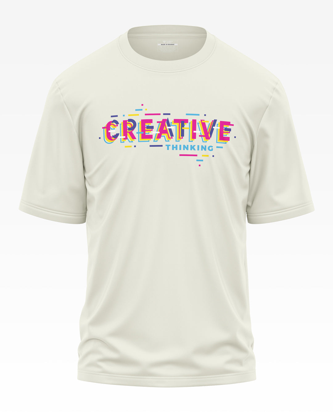 Creative Thinking Cotton Oversized T-Shirt