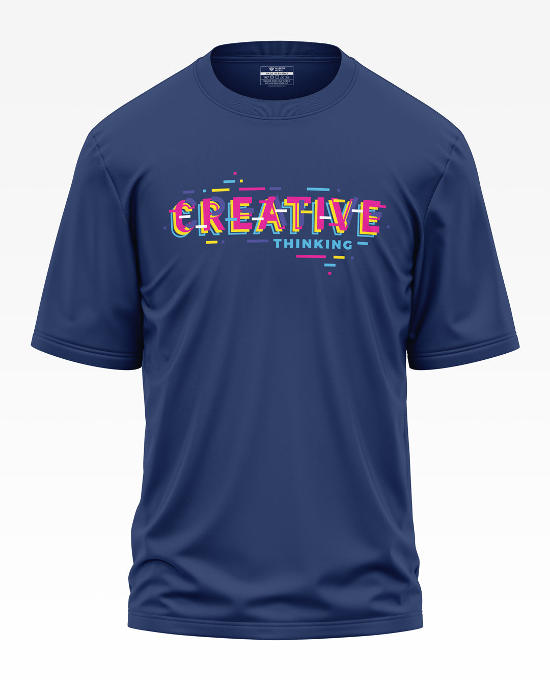 Creative Thinking Cotton Oversized T-Shirt