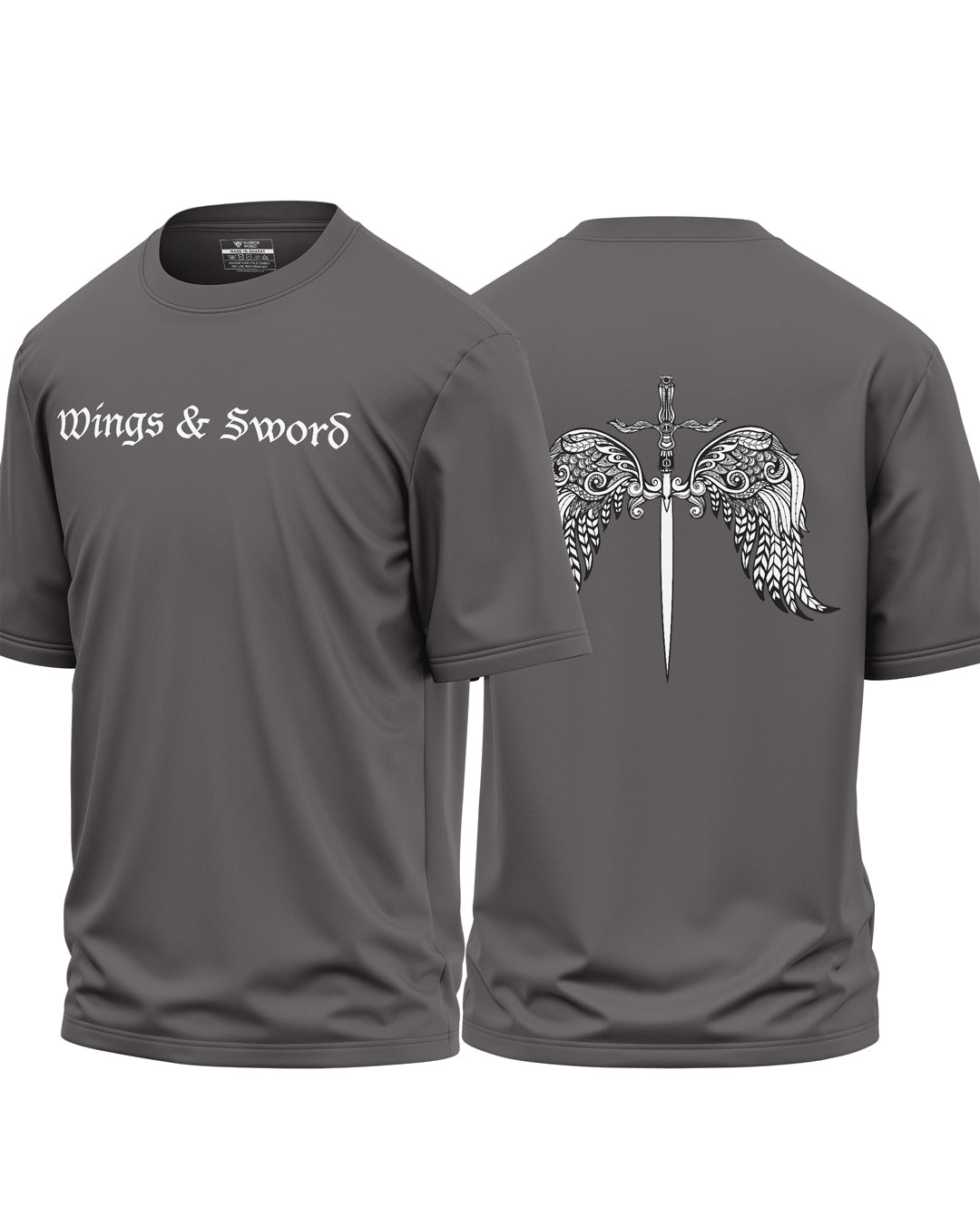 Wing And Sword Cotton Oversized T-Shirt