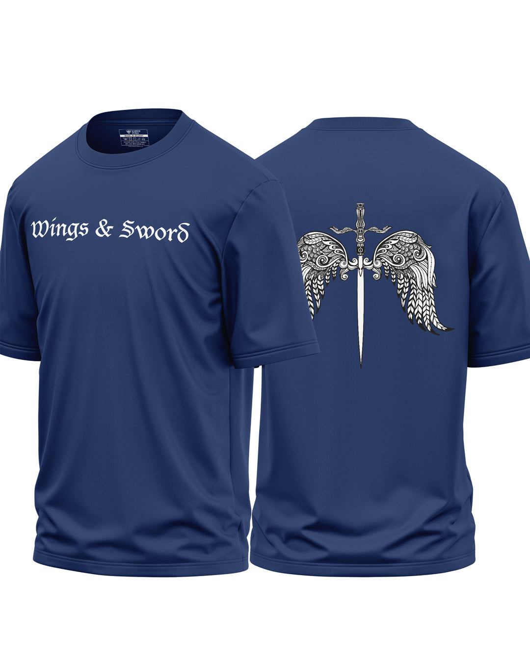 Wing And Sword Cotton Oversized T-Shirt