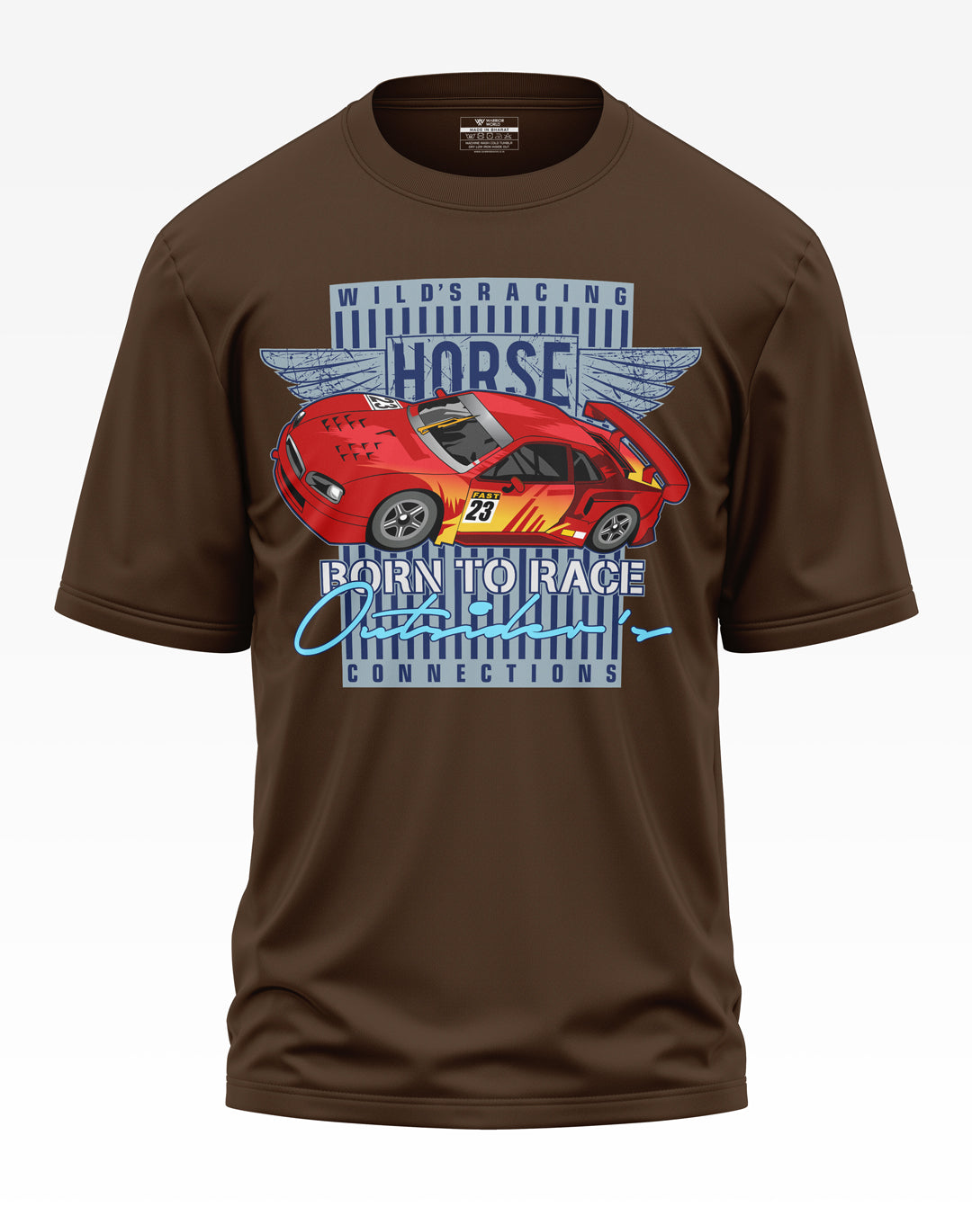 Wild Racing Cotton Oversized T-Shirt