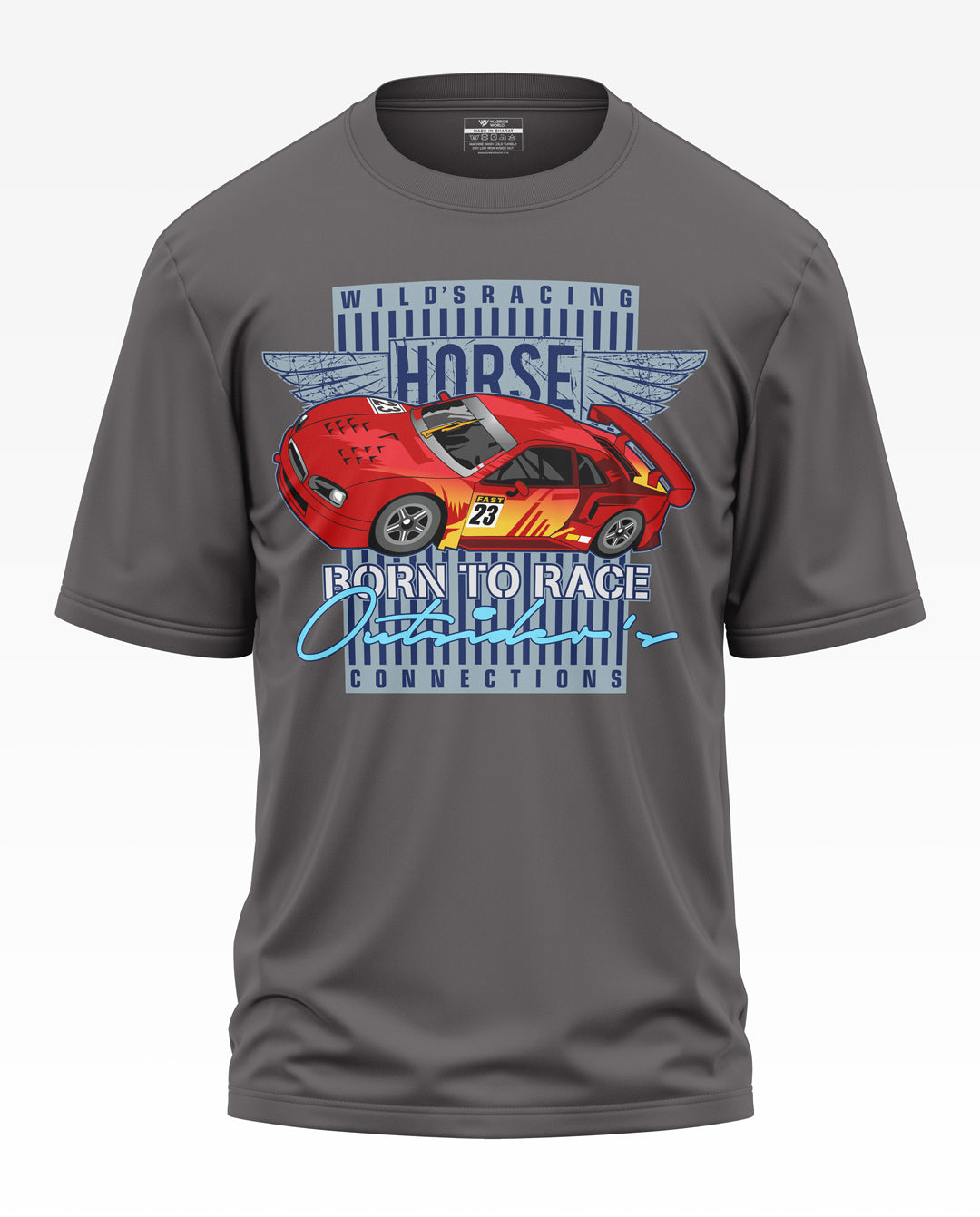 Wild Racing Cotton Oversized T-Shirt