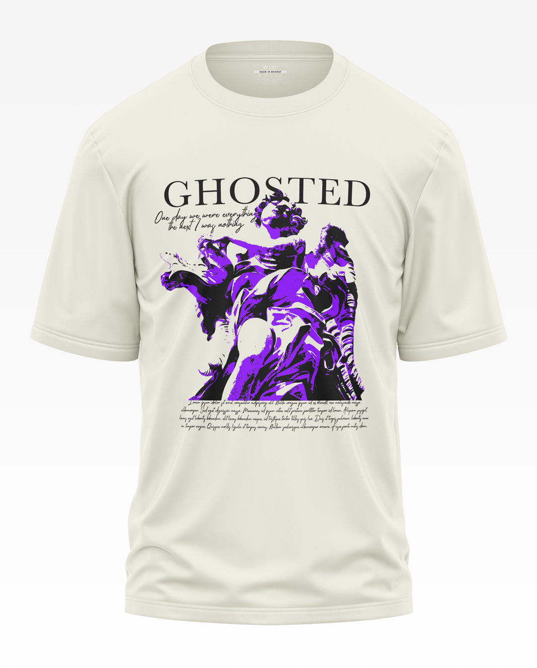 Ghosted Cotton Oversized T-Shirt