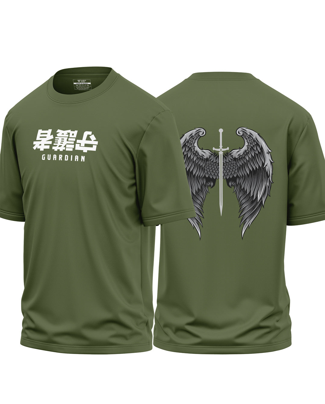 Guardian Wing Cotton Oversized T-Shirt