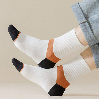 5-Pair Sweat Absorbing Sports Comfortable Socks Combo