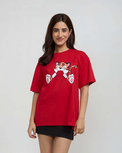 Little Happy Little Hungry Oversized T-Shirt