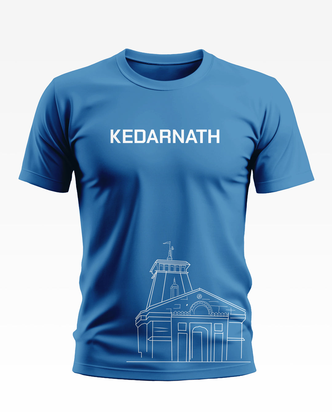 Kedarnath Temple Cotton T-shirt