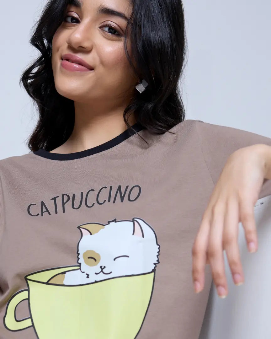 Catpuccino Tap Out T-Shirt