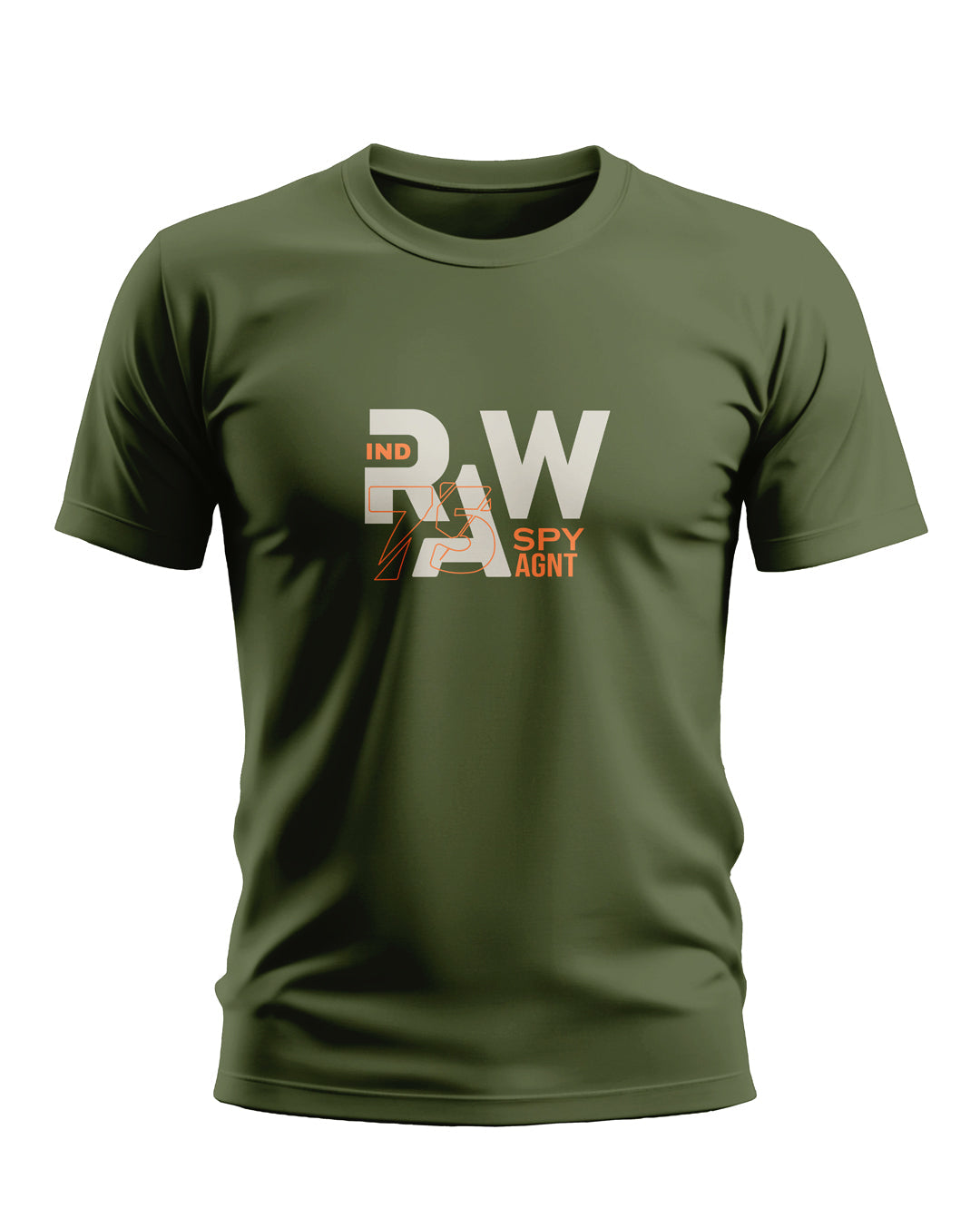 Raw Spy Agent Style Soft Cotton T-shirt