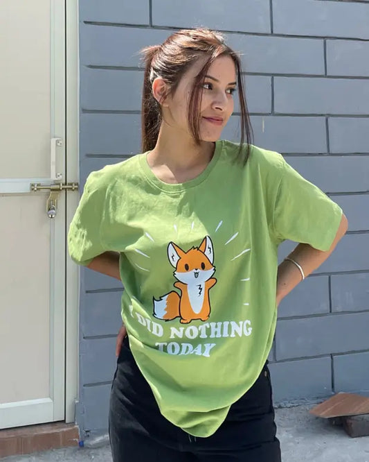 I Did Nothing Today T-Shirt