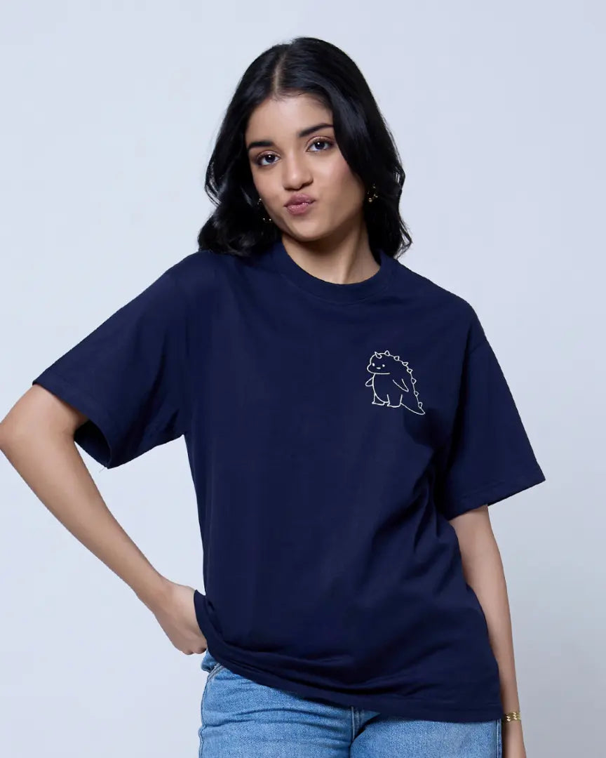 Navy Blue Dragon T-Shirt
