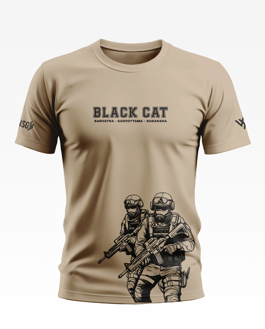 Black Cat Soft Cotton T-shirt