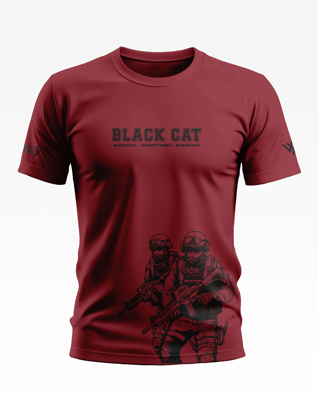 Black Cat Soft Cotton T-shirt