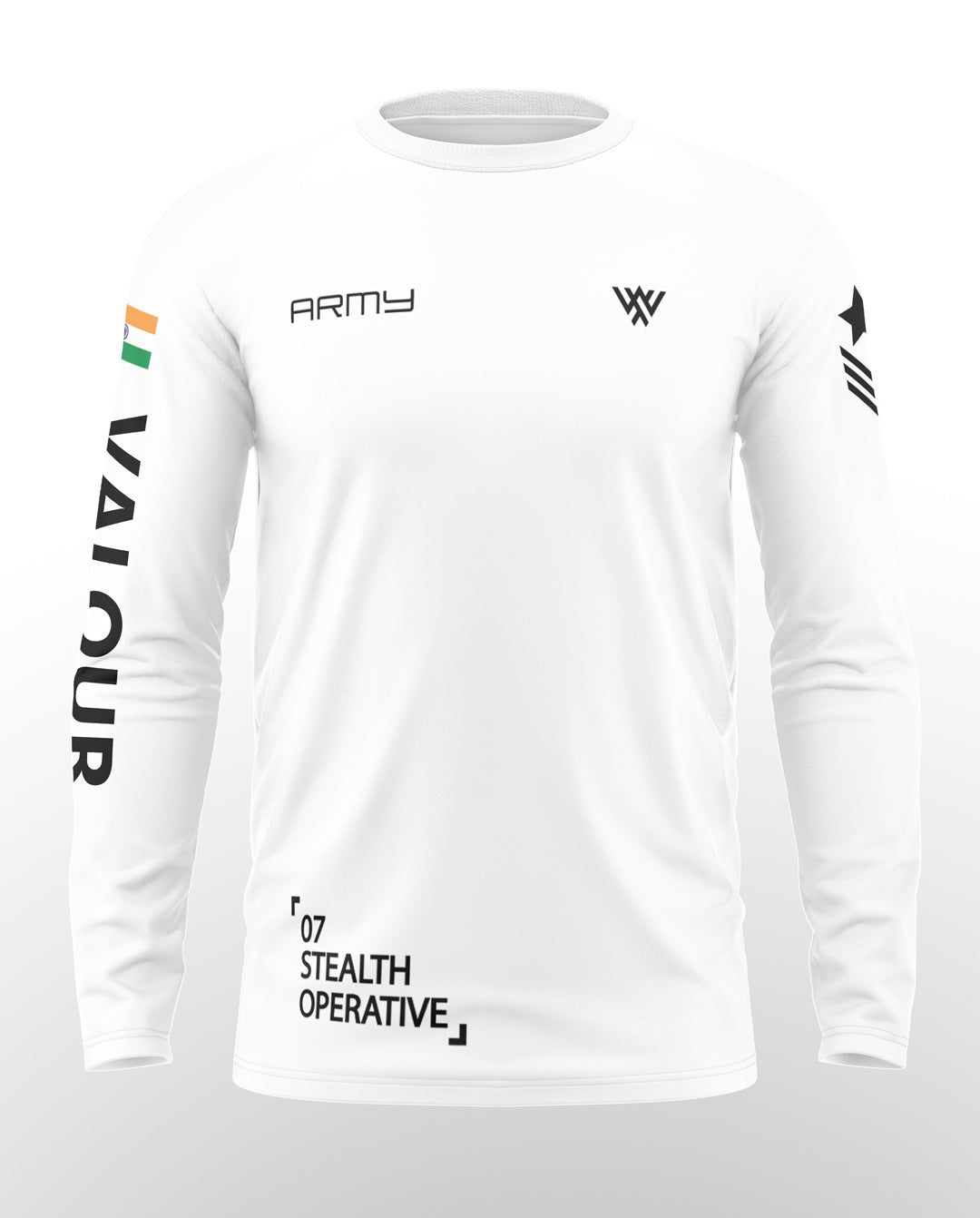 07 Stealth Operative Soft Cotton Full Sleeve T-shirt