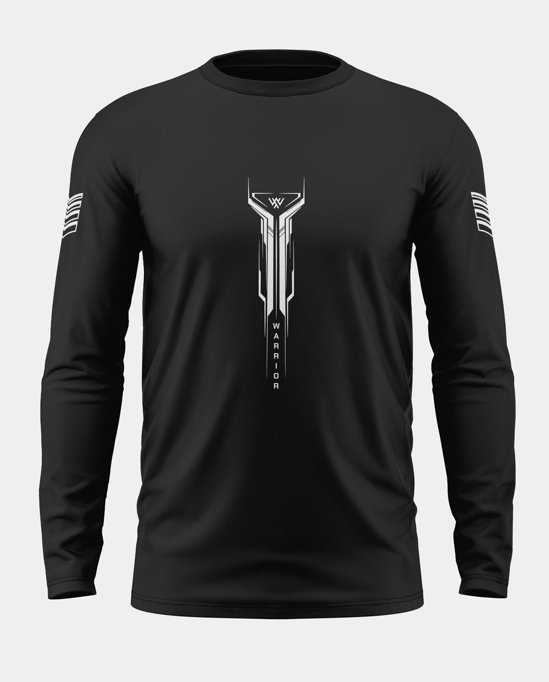 Warrior Pattern Cotton Full Sleeve T-shirt