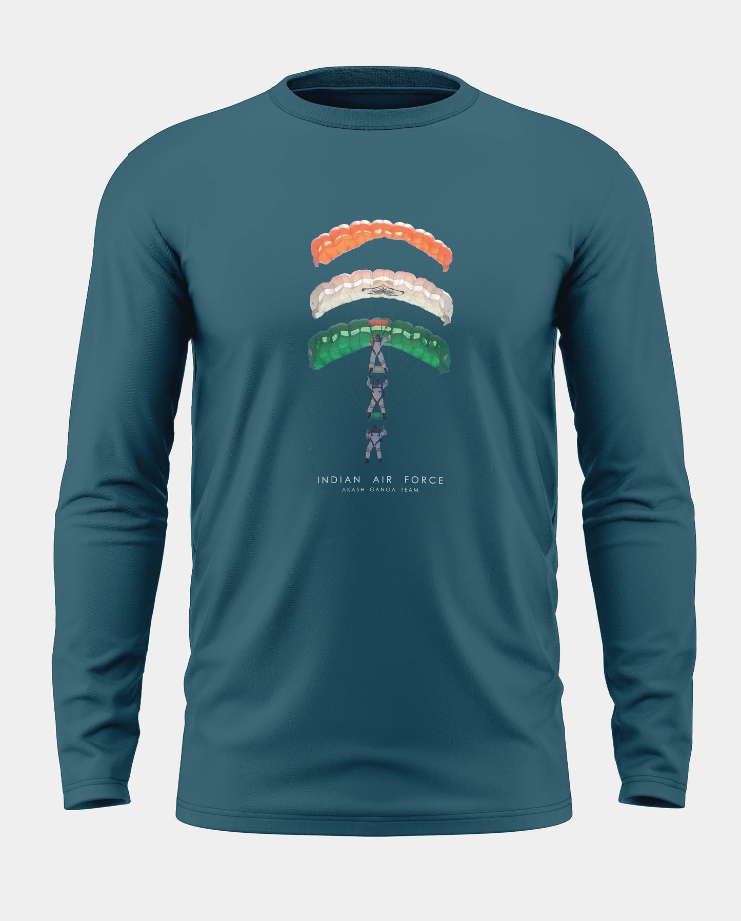 Akash Ganga Team Cotton Full Sleeve T-shirt