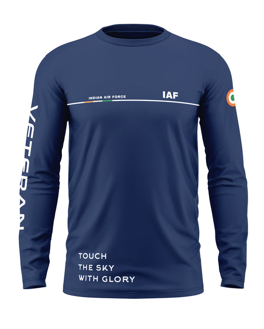 IAF Veteran Cotton Full Sleeve T-shirt