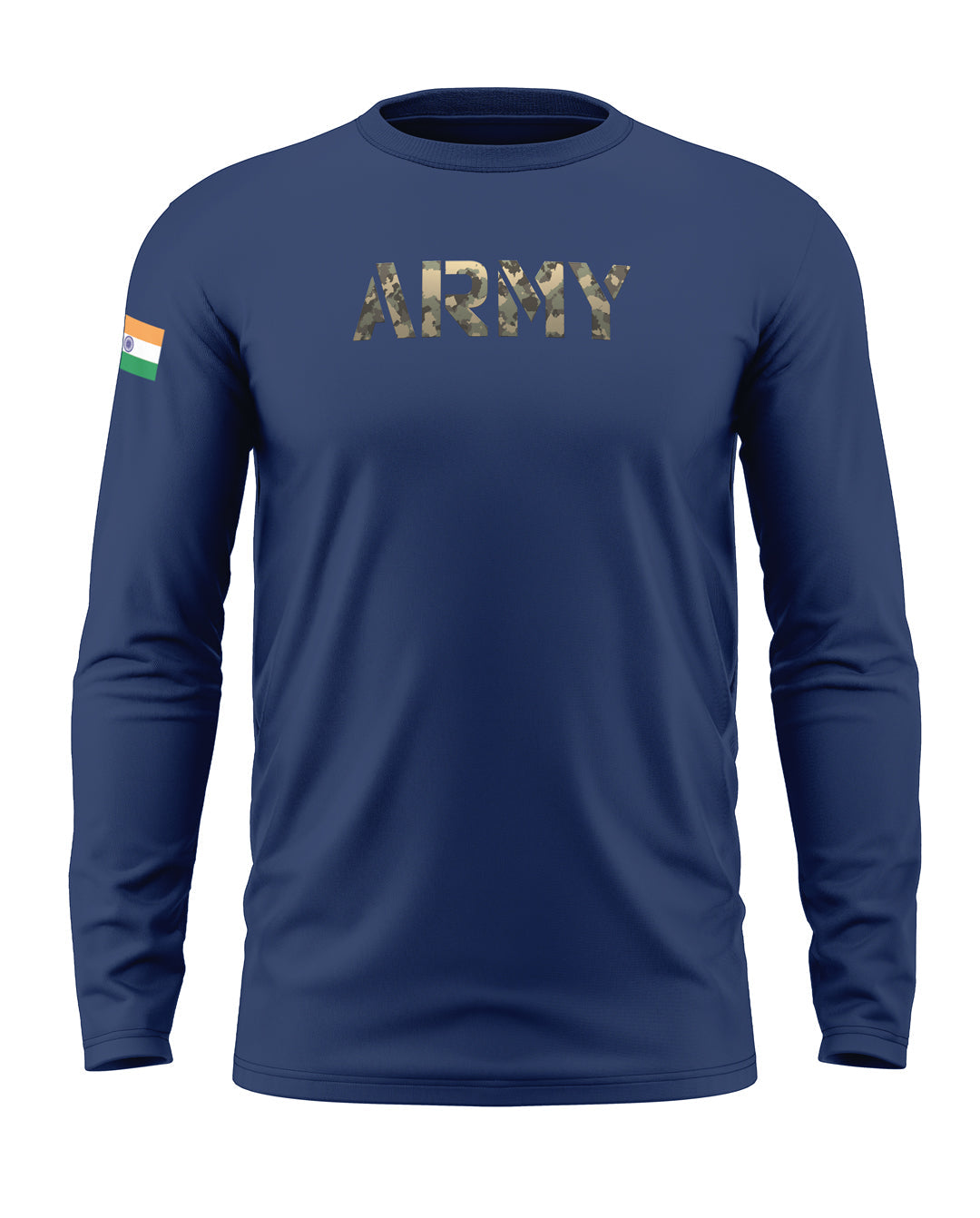 Army Cotton Full Sleeve T-shirt