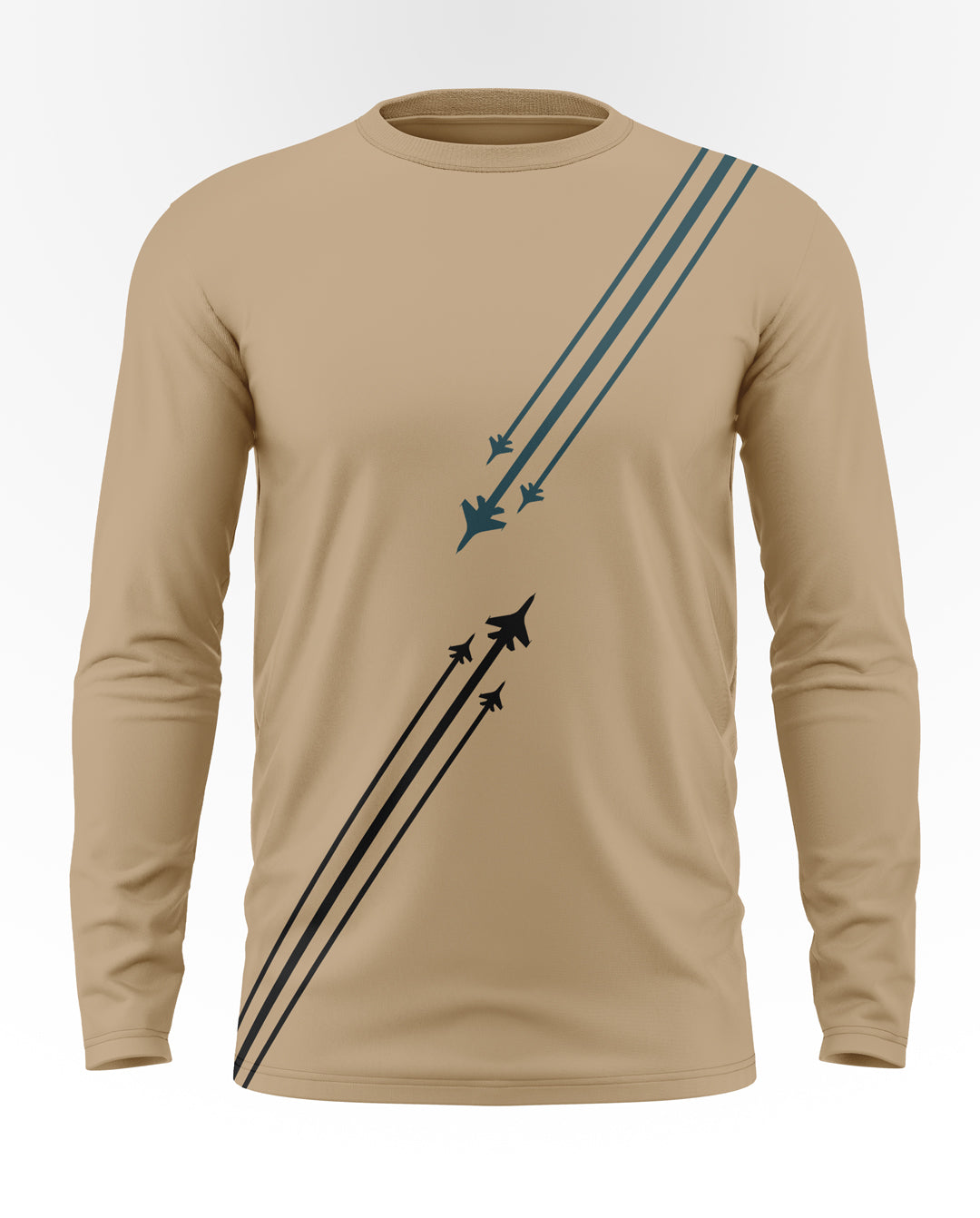 Fighter Jet Cotton Full Sleeve T-shirt