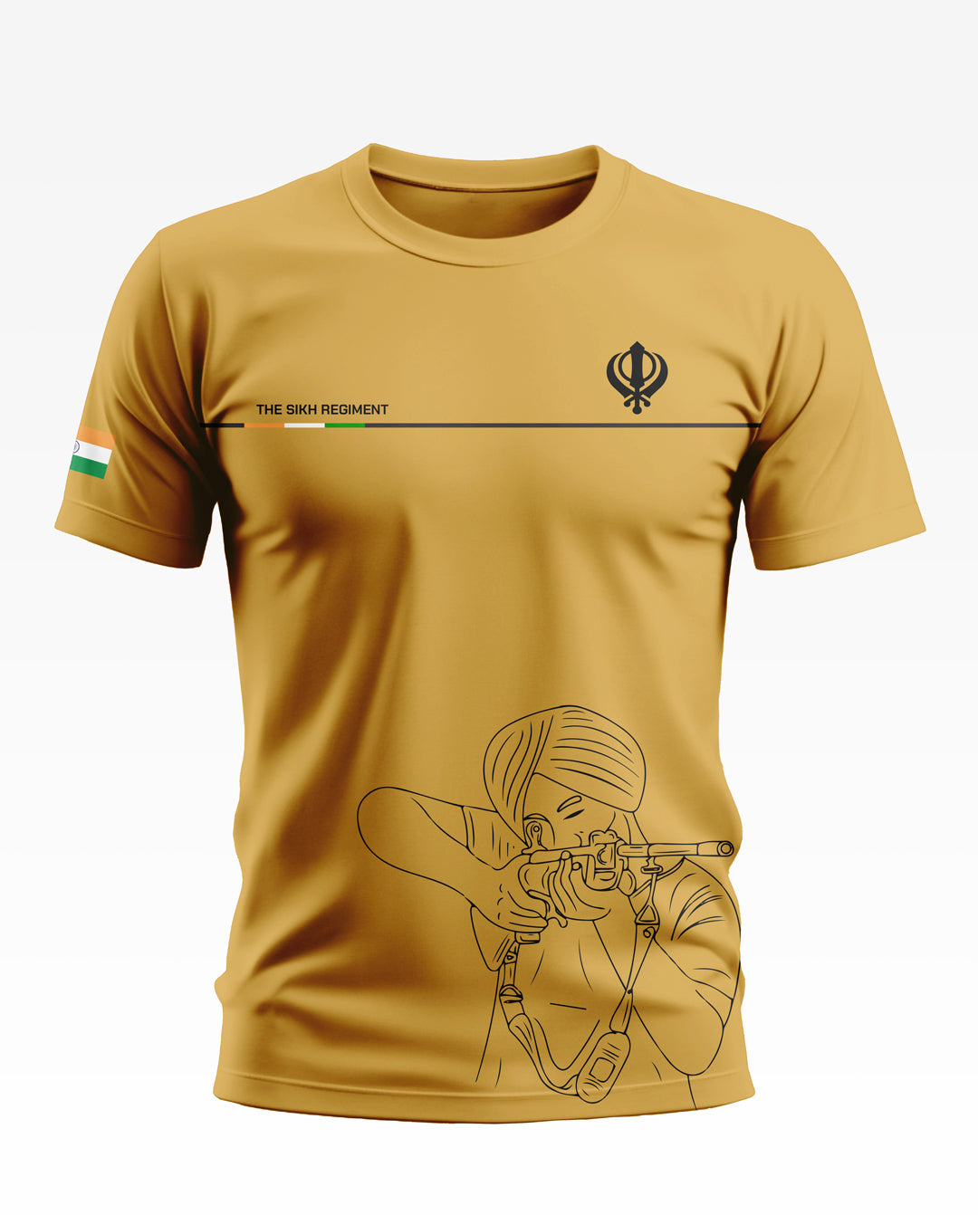 Sikh Regiment Soft Cotton T-shirt
