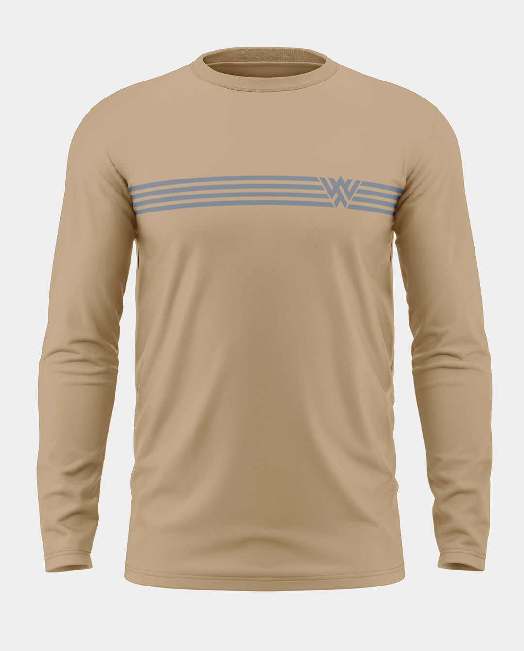 Warrior World Stripe Soft Cotton Full Sleeve T-shirt