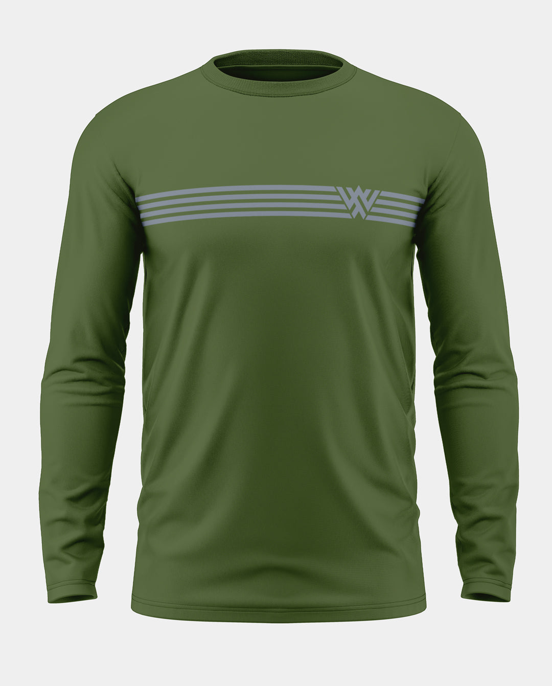 Warrior World Stripe Soft Cotton Full Sleeve T-shirt