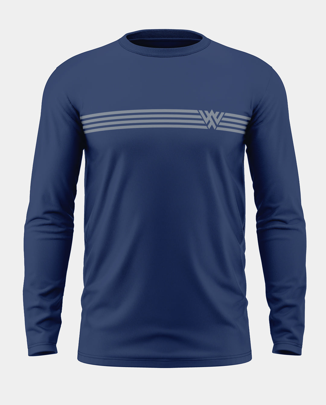 Warrior World Stripe Soft Cotton Full Sleeve T-shirt